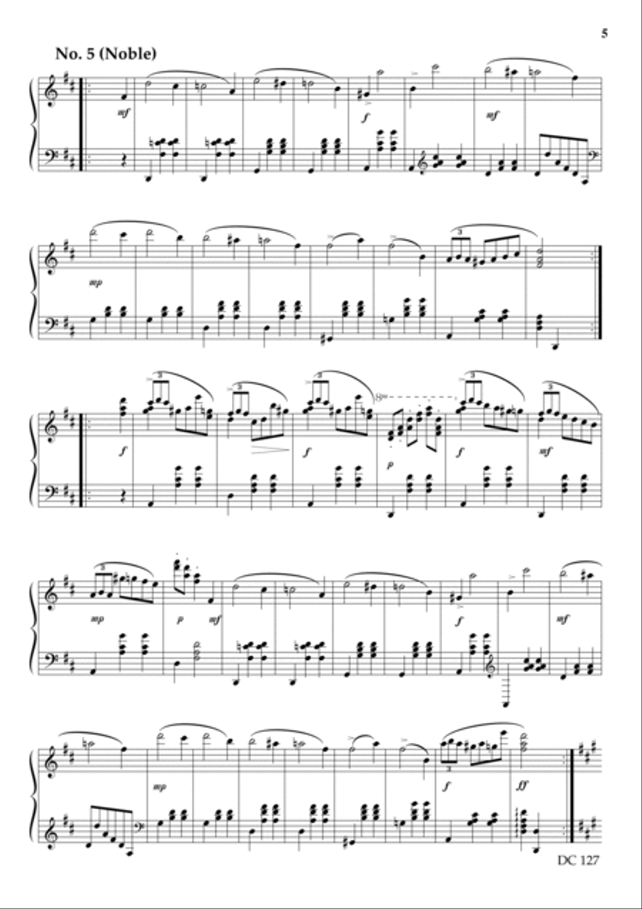 Schubertiana Piano Solo scores gallery preview page 5
