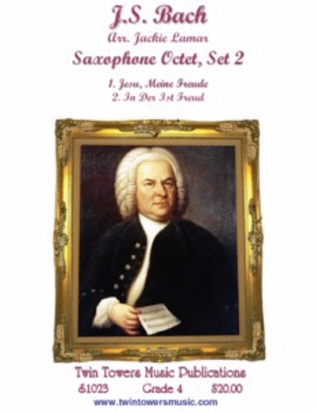 Bach Saxophone Octet No.2