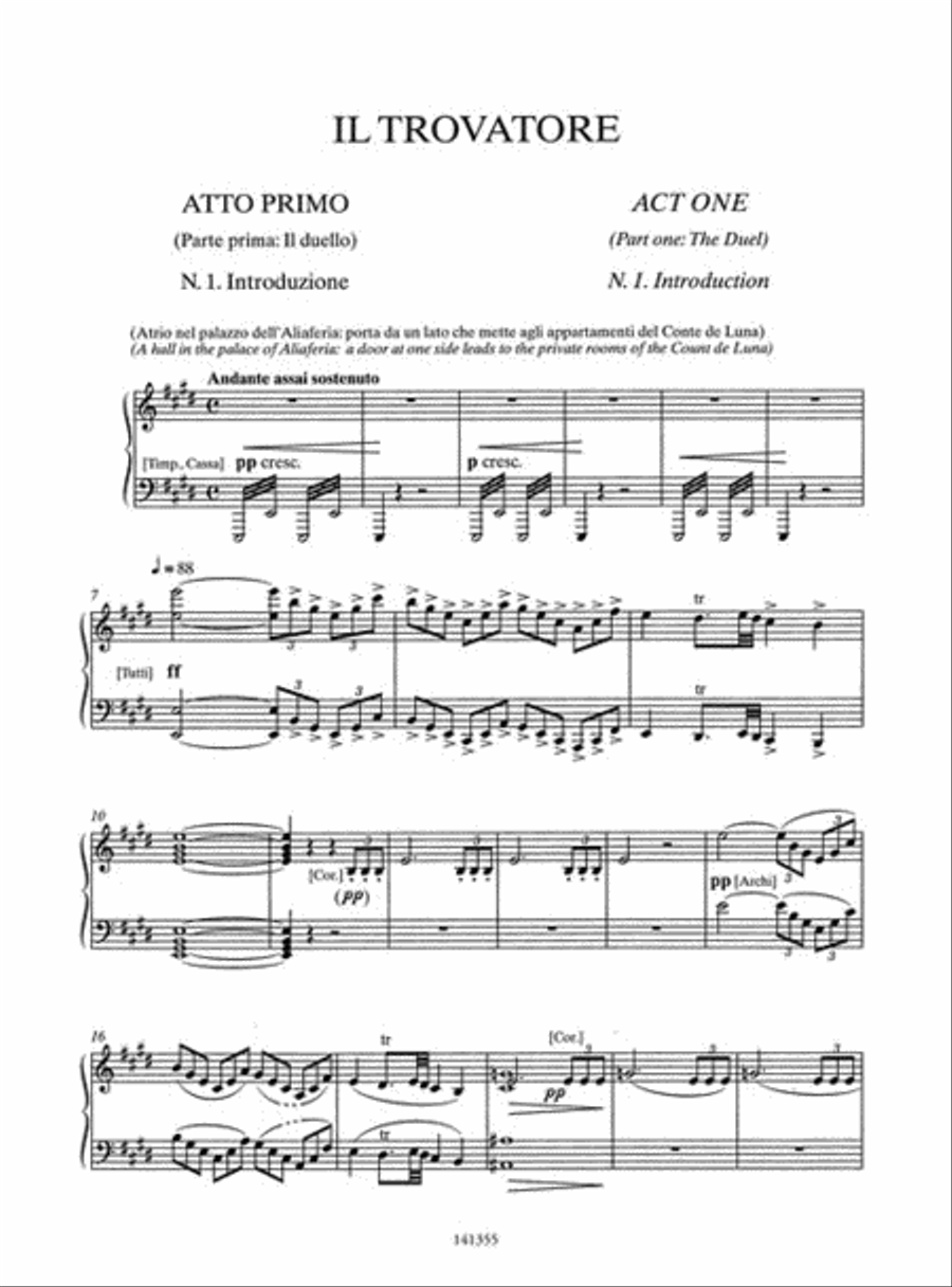 Il Trovatore Voice scores gallery preview page 7