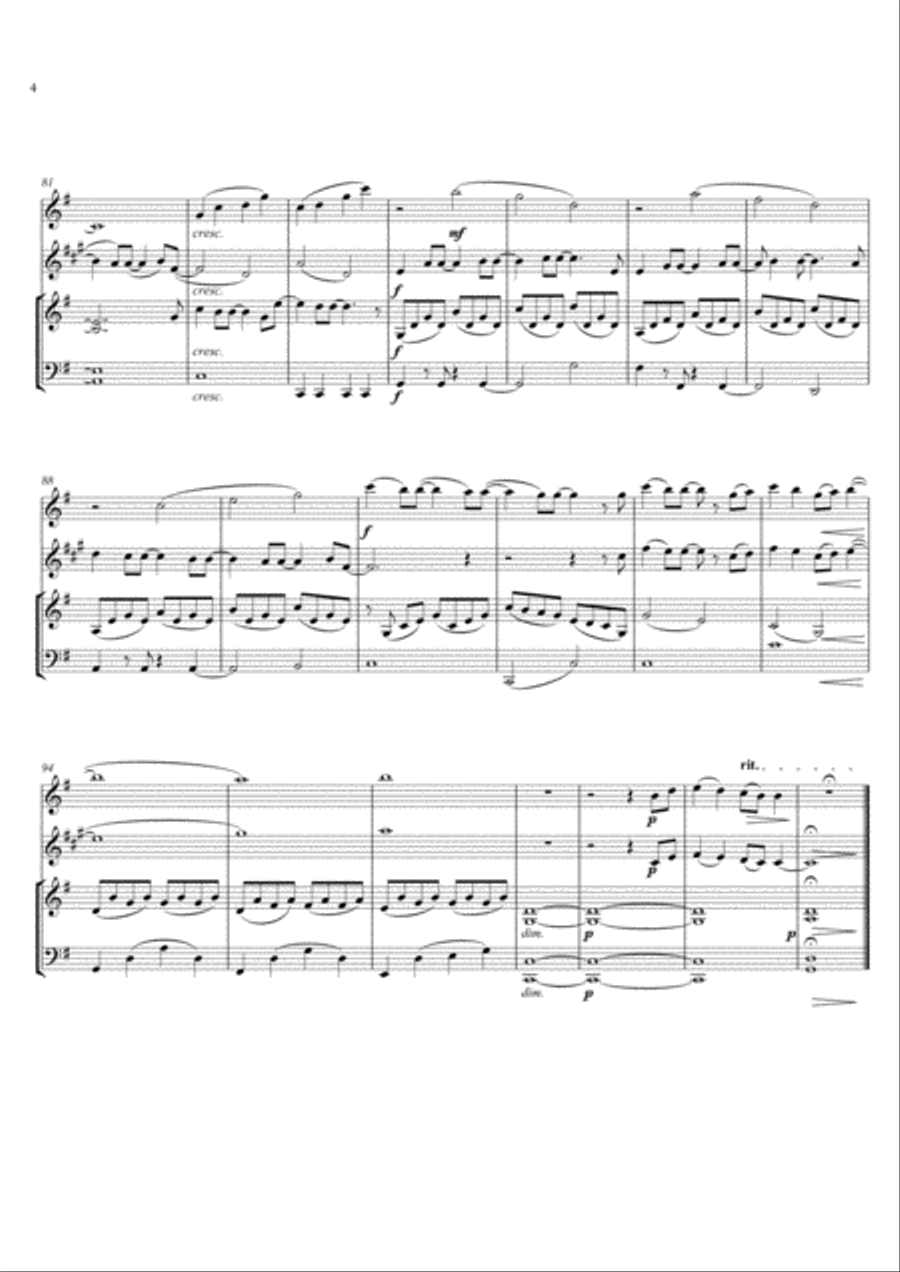A Million Dreams Small Ensemble scores gallery preview page 4