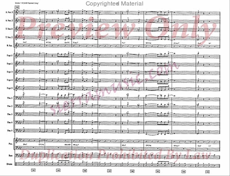 A Smith Named Greg Jazz Ensemble scores gallery preview page 14