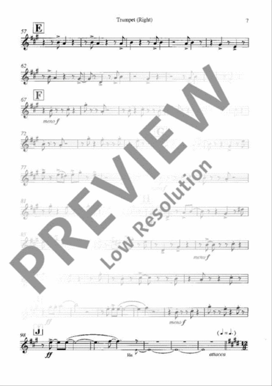 Full Fathom Five Woodwind Quintet scores gallery preview page 9