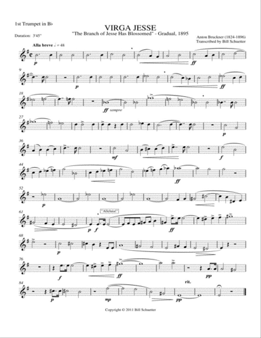 Virga Jesse Brass Quintet scores gallery preview page 5