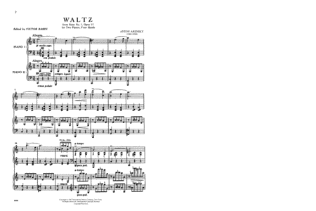 Waltz From The Suite, Opus 15