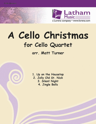 Cello Christmas Arr Turner Cello Quartet Sc/Pts