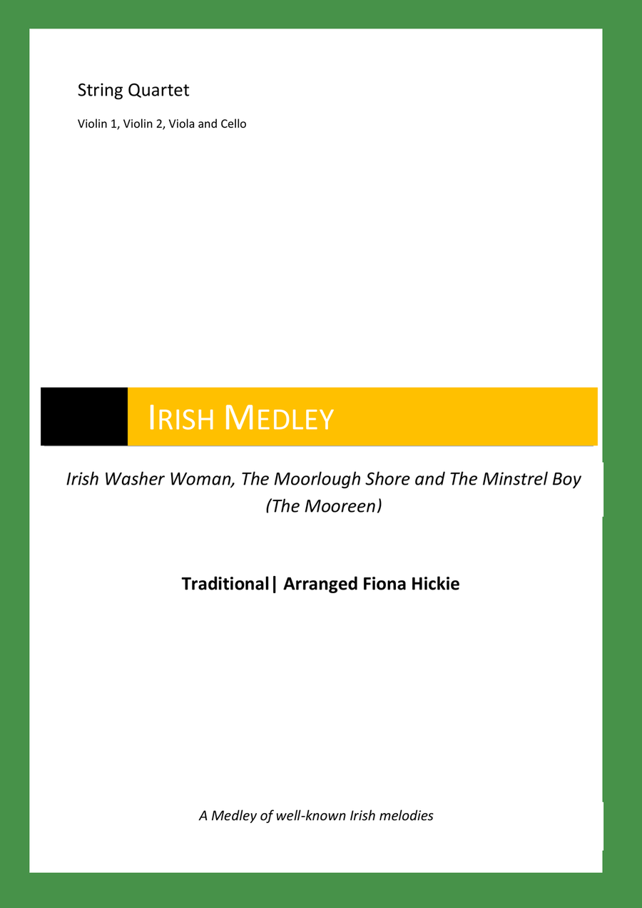 Irish Medley String Quartet scores gallery preview page 1