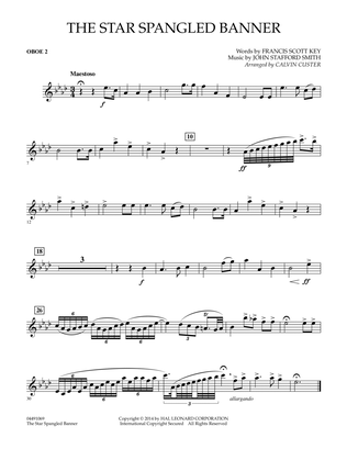 The Star Spangled Banner - Oboe 2