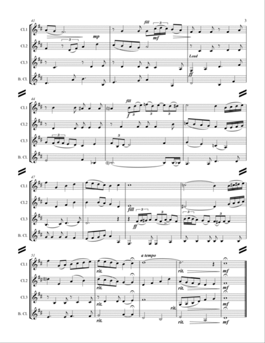 Have Yourself A Merry Little Christmas from MEET ME IN ST. LOUIS Woodwind Ensemble scores gallery preview page 4