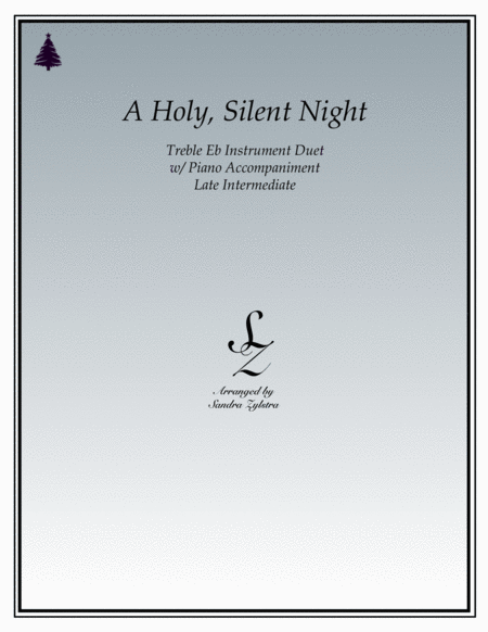 A Holy, Silent Night (treble Eb instrument duet) image number null