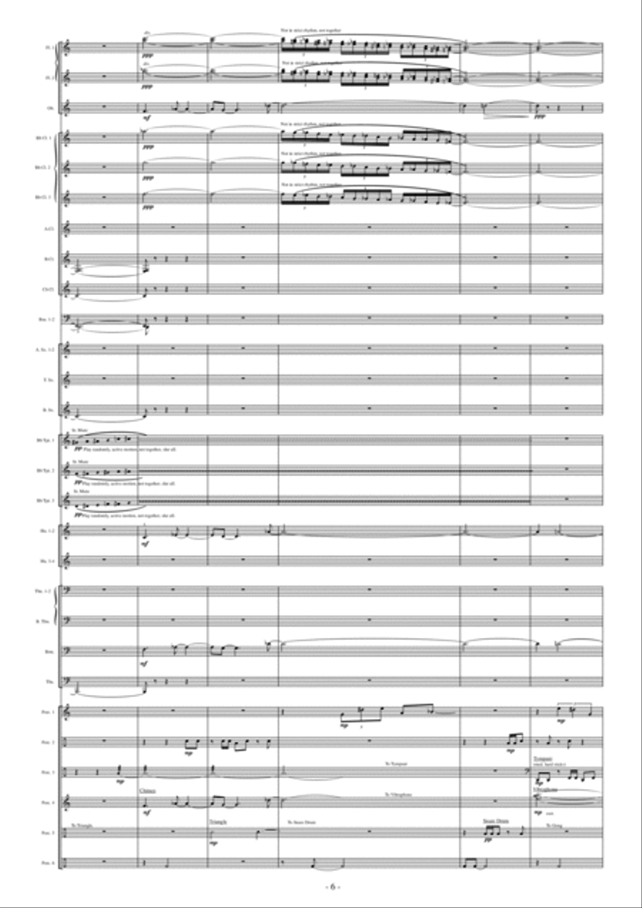 Expansions for Winds and Percussion Concert Band scores gallery preview page 6