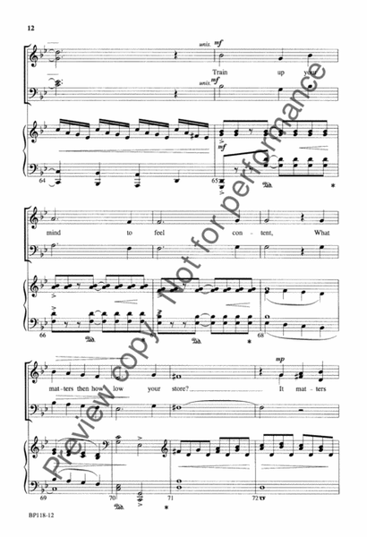 Sing Out, My Soul (SATB)