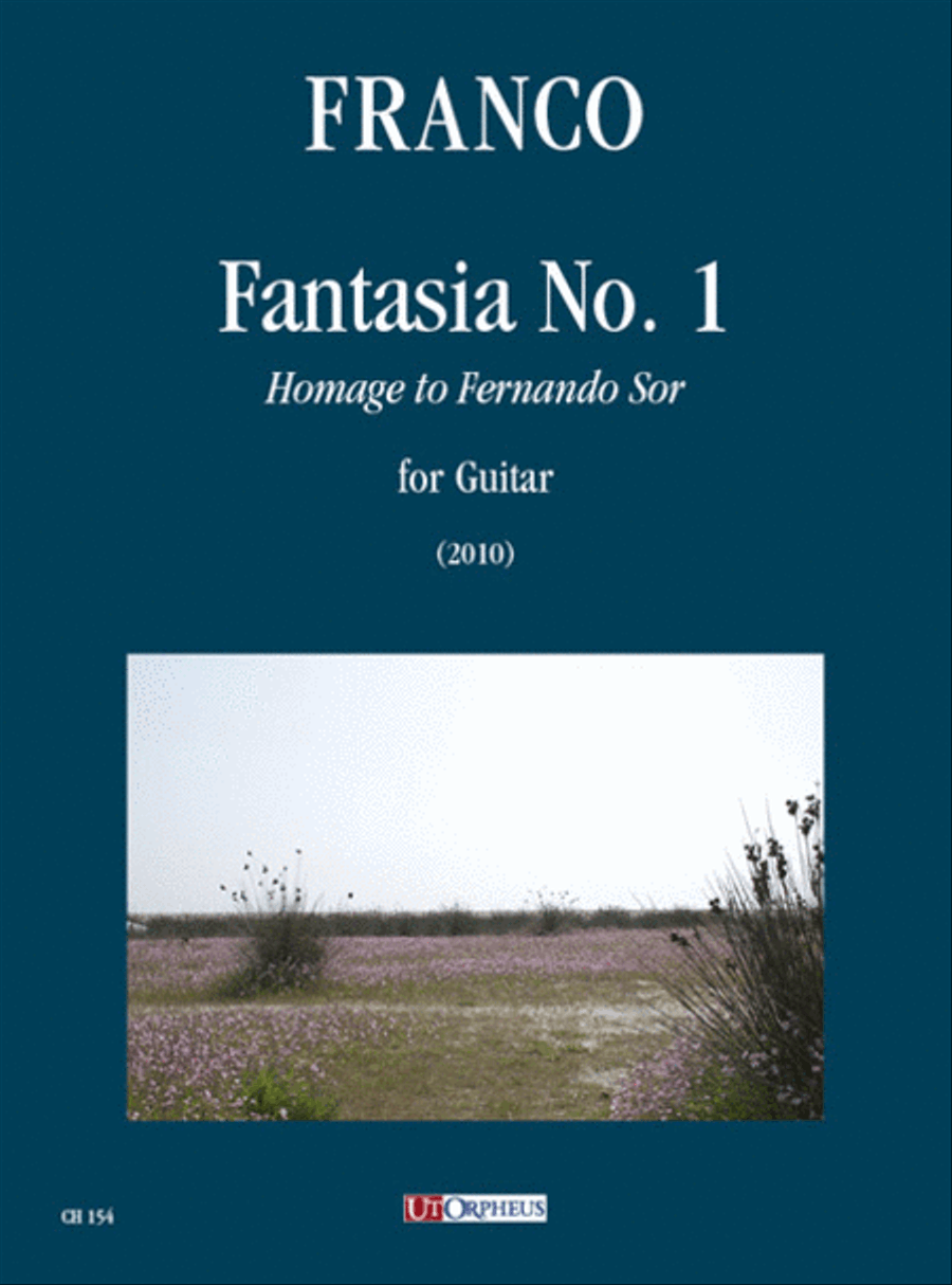 Fantasia No. 1 (Homage to Fernando Sor) for Guitar (2010) Acoustic Guitar scores gallery preview page 1