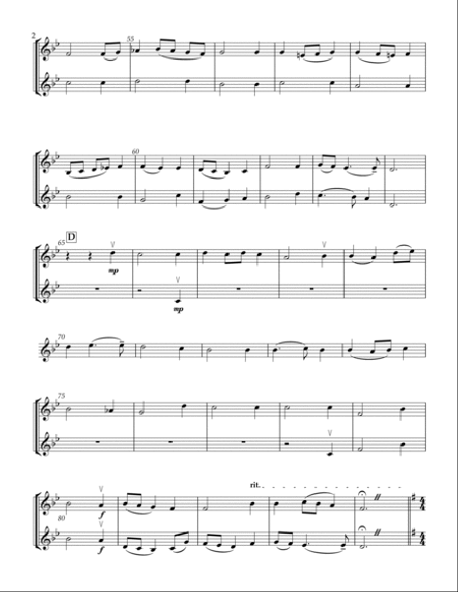 THE CHRIST CHILD APPEARS FOR STRING ORCHESTRA String Orchestra scores gallery preview page 2