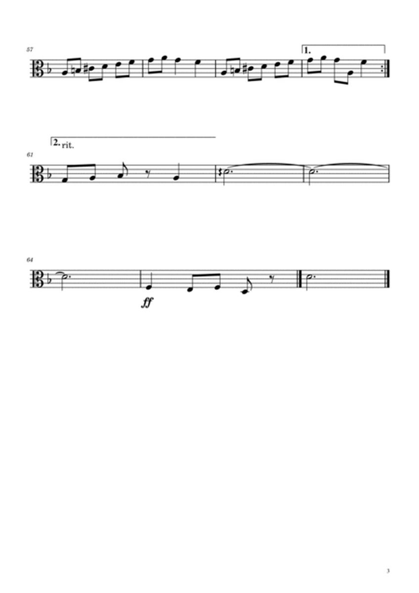 Carol of the Bells - Viola Solo w/ Piano image number null