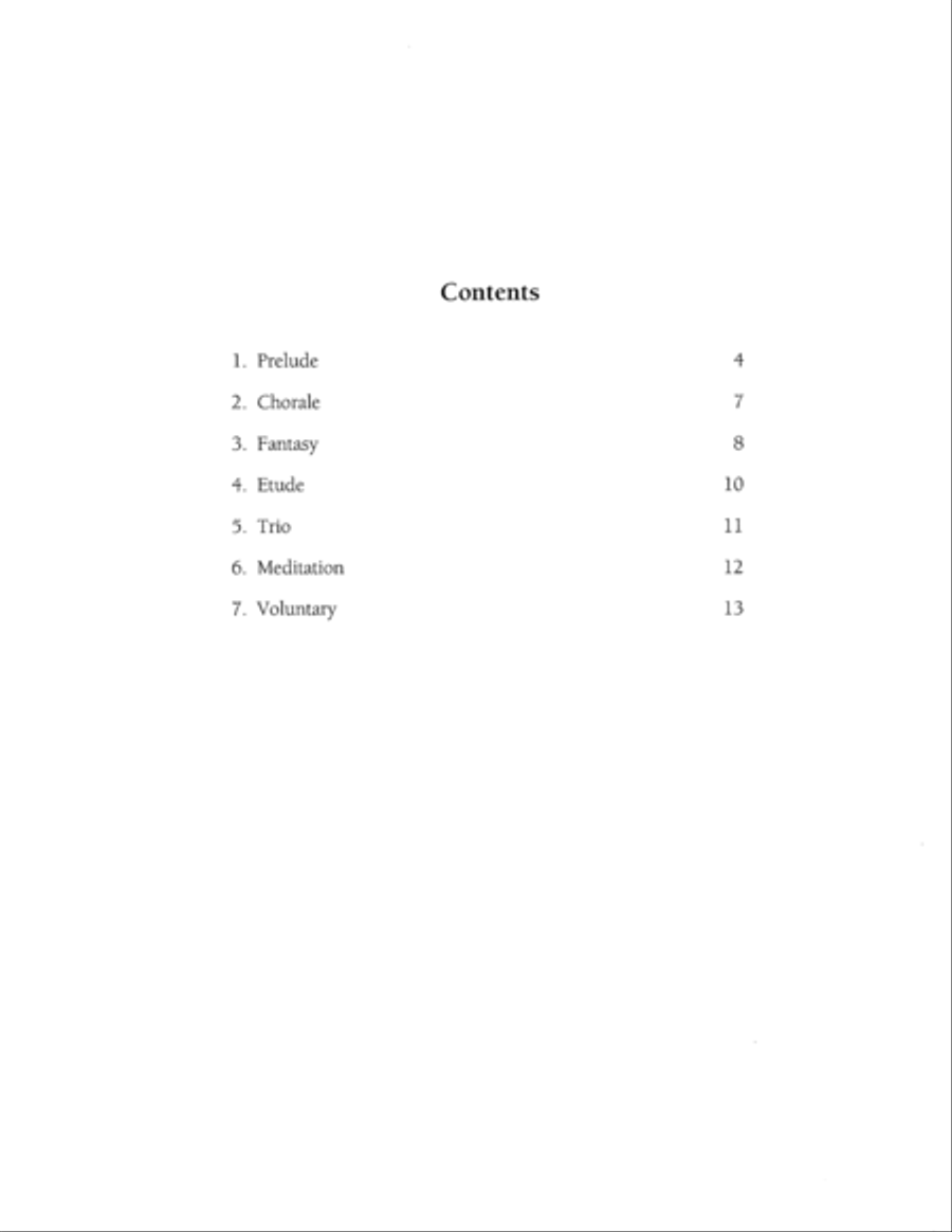Partita on Westminster Abbey Organ scores gallery preview page 2
