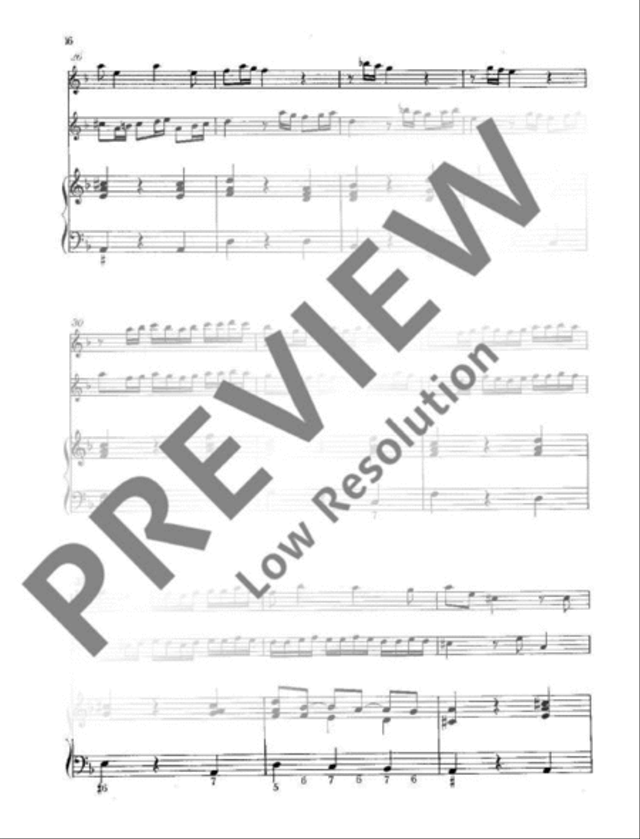Triosonata F Major Cello scores gallery preview page 17