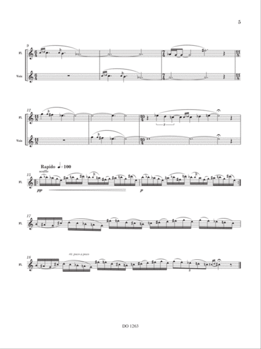 Kopanitsa Flute scores gallery preview page 6