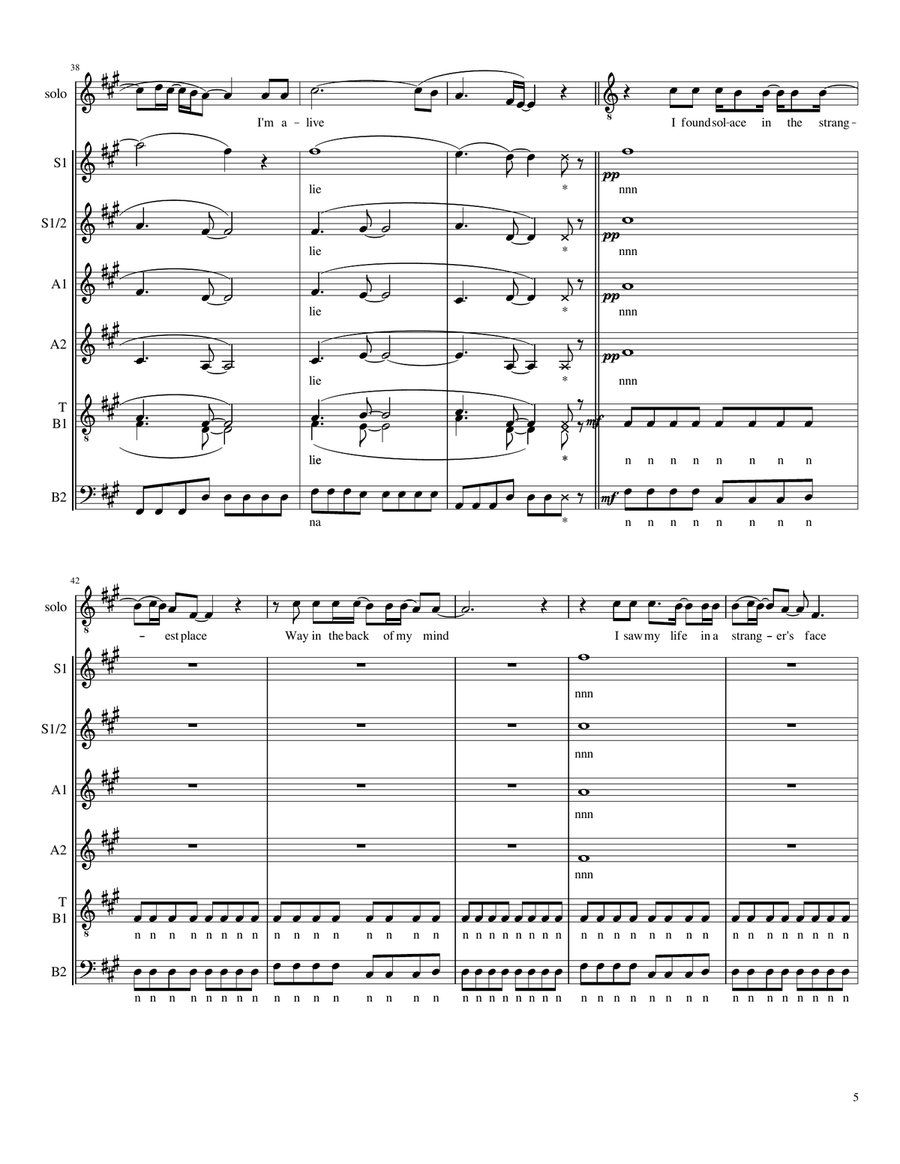 Alive Divisi scores gallery preview page 5