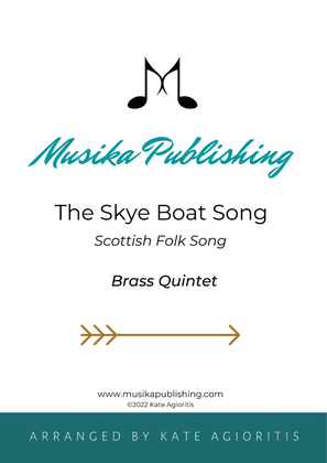 Book cover for The Skye Boat Song (Theme from 'Outlander') - Brass Quintet