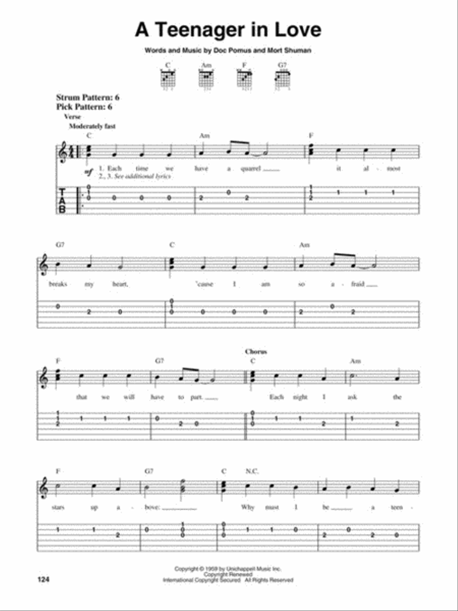 1950s Rock Electric Guitar scores gallery preview page 8