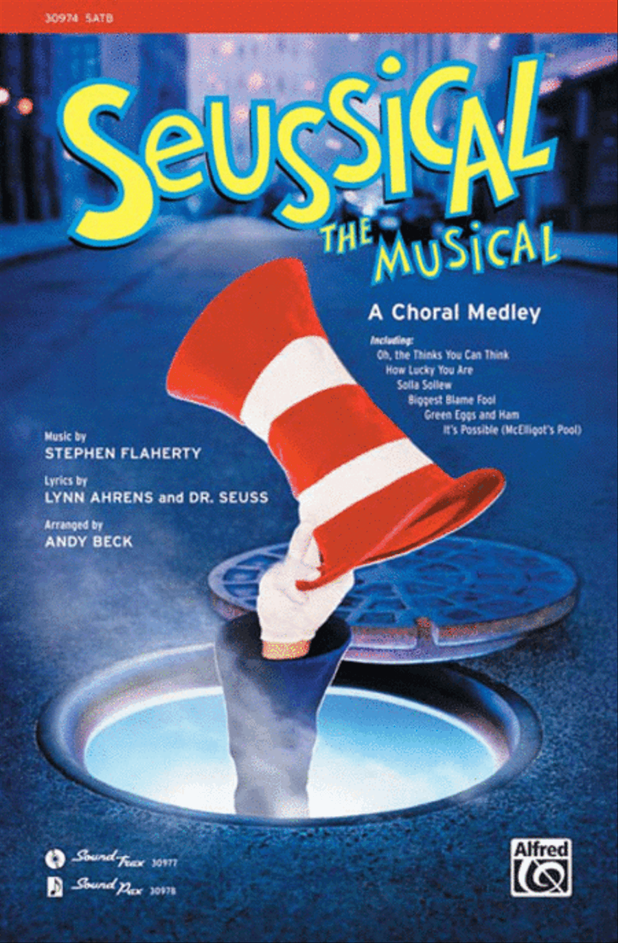 Seussical the Musical: A Choral Medley 4-Part scores gallery preview page 1