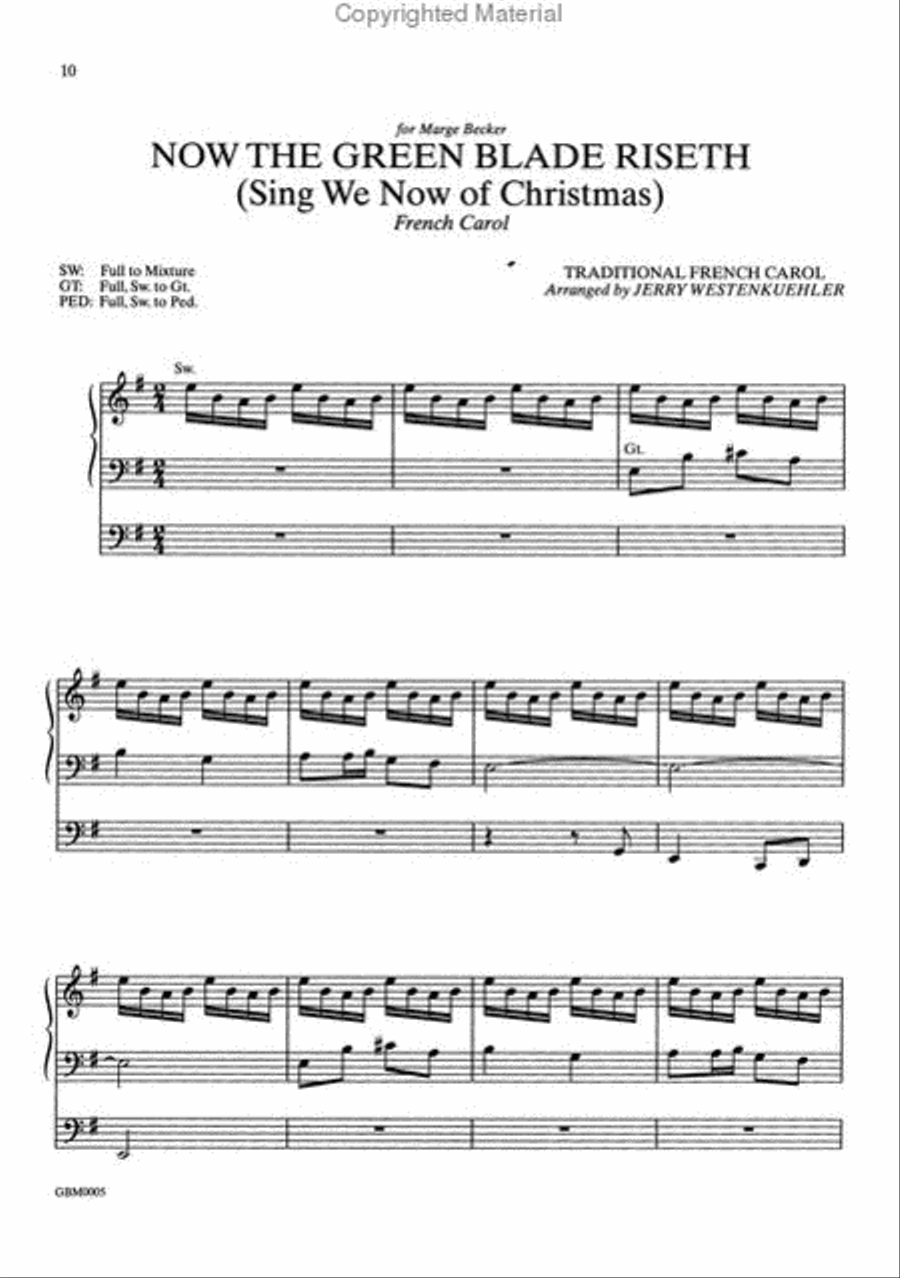 Seven Majestic Hymn Introductions, Volume 3 Organ scores gallery preview page 3