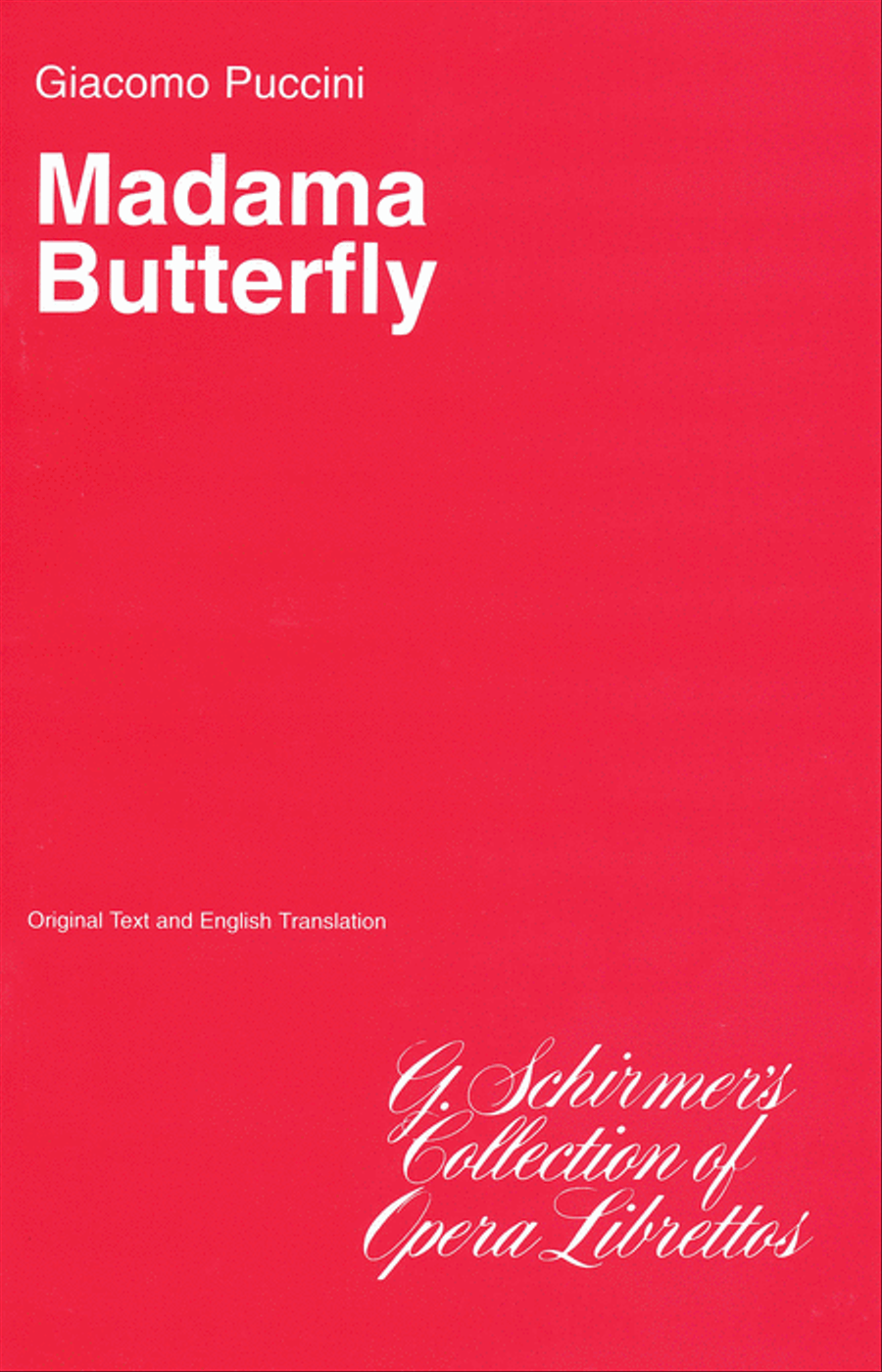 Madama Butterfly Voice scores gallery preview page 1