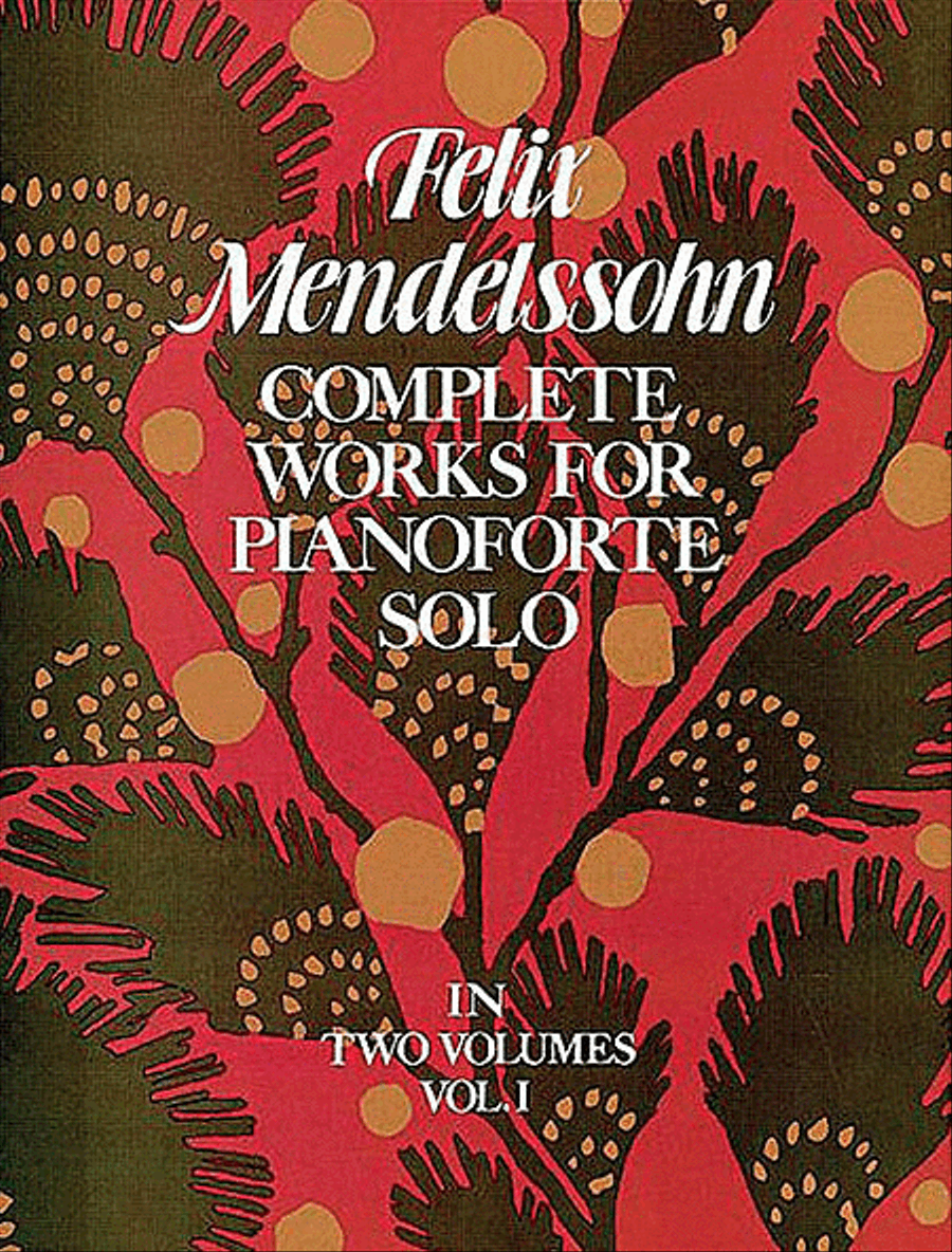 Complete Works for Pianoforte Solo, Vol. I Piano Solo scores gallery preview page 1