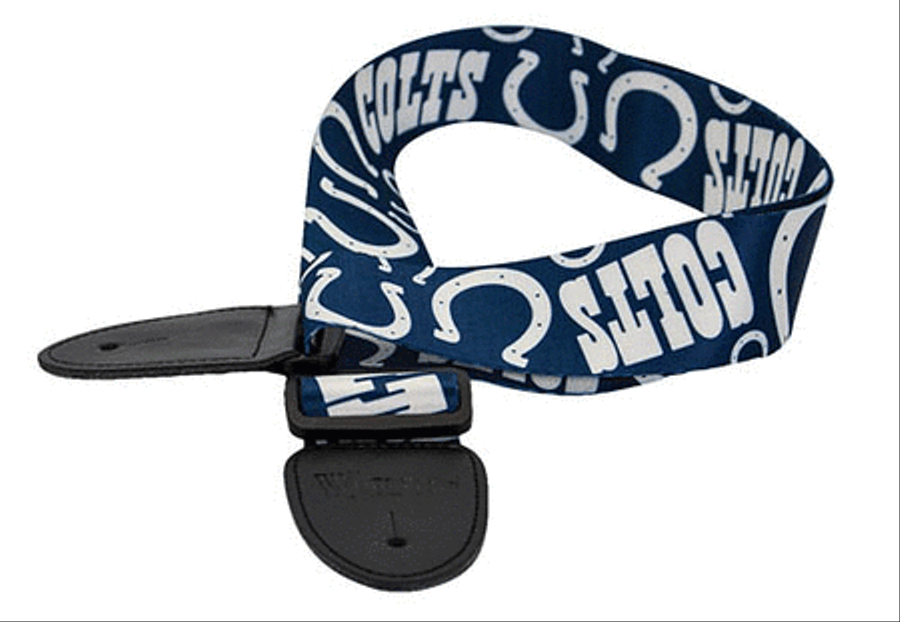 Indianapolis Colts Guitar Strap Guitar Straps scores gallery preview page 2