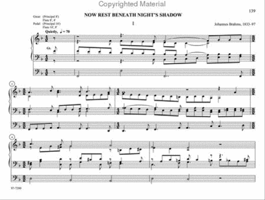 Song of the Gospel, Vol. 2 Organ scores gallery preview page 17