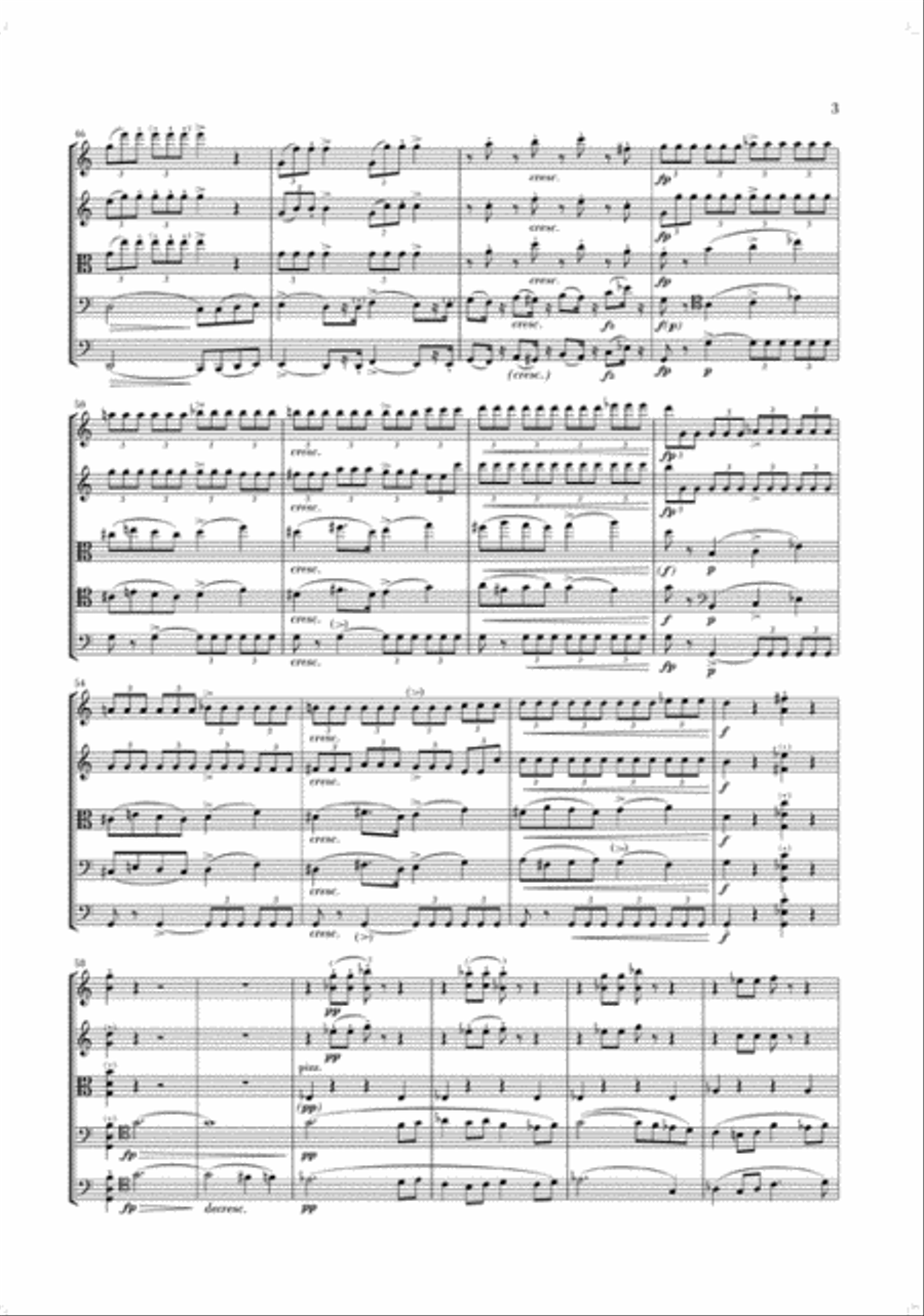 String Quintet C Major Op. Posth. 163 D 956 String Quintet scores gallery preview page 4