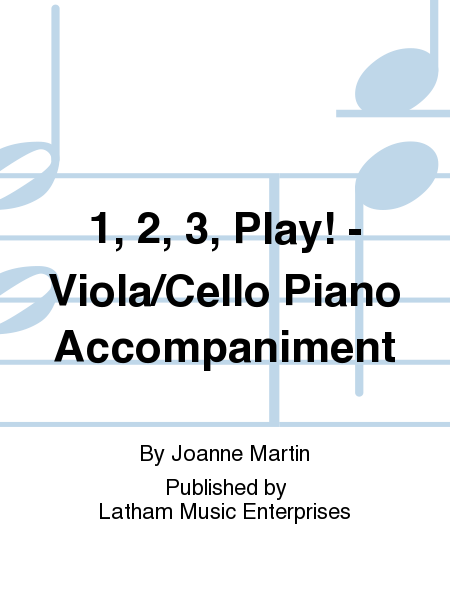 1, 2, 3, Play! - Viola/Cello Piano Accompaniment image number null