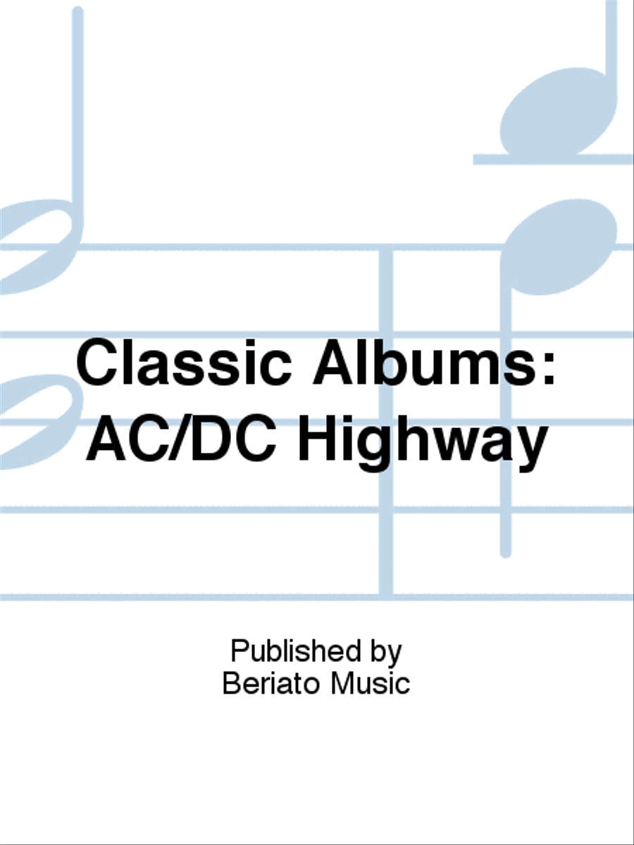 Classic Albums: AC/DC Highway Guitar scores gallery preview page 1