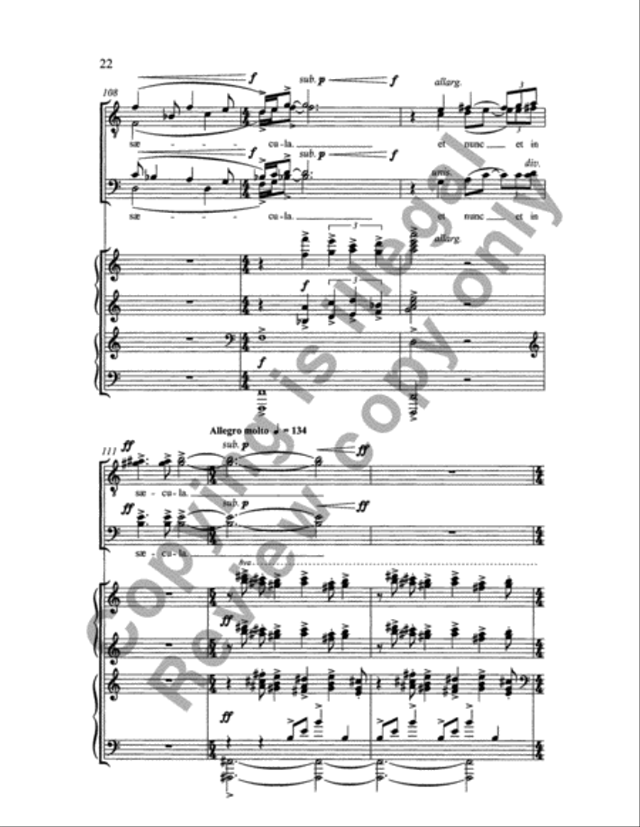 Carmina Juventutis: Drinking Song (Vinum bonum) TTBB scores gallery preview page 21