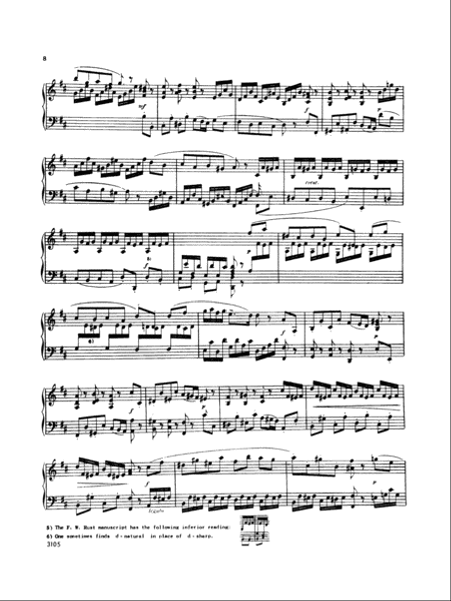 Bach: Seven Toccatas Bach: Seven Toccatas Piano Solo scores gallery preview page 3