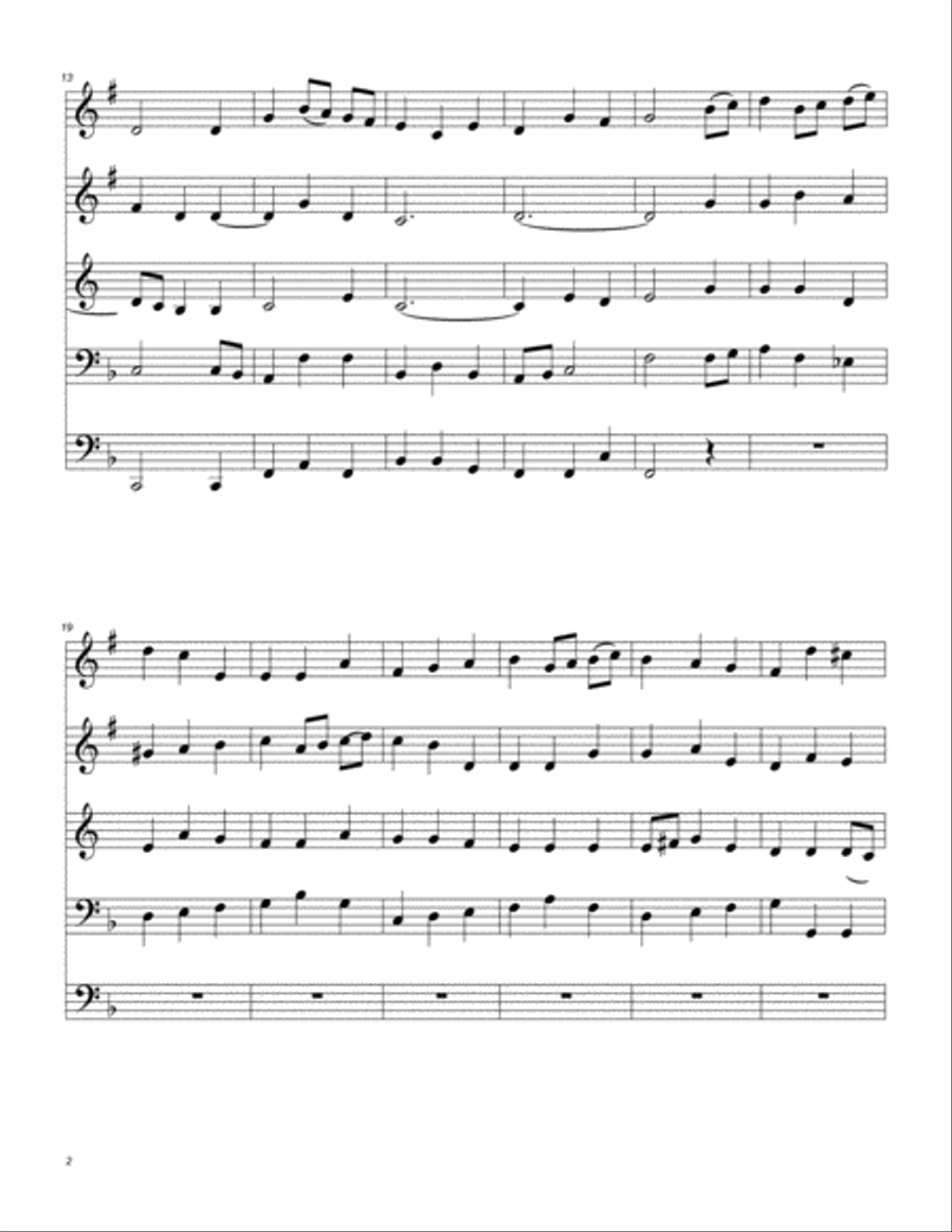 The Ash Grove Brass Ensemble scores gallery preview page 3