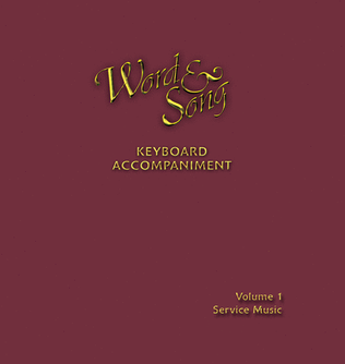 Book cover for Word & Song Keyboard Edition