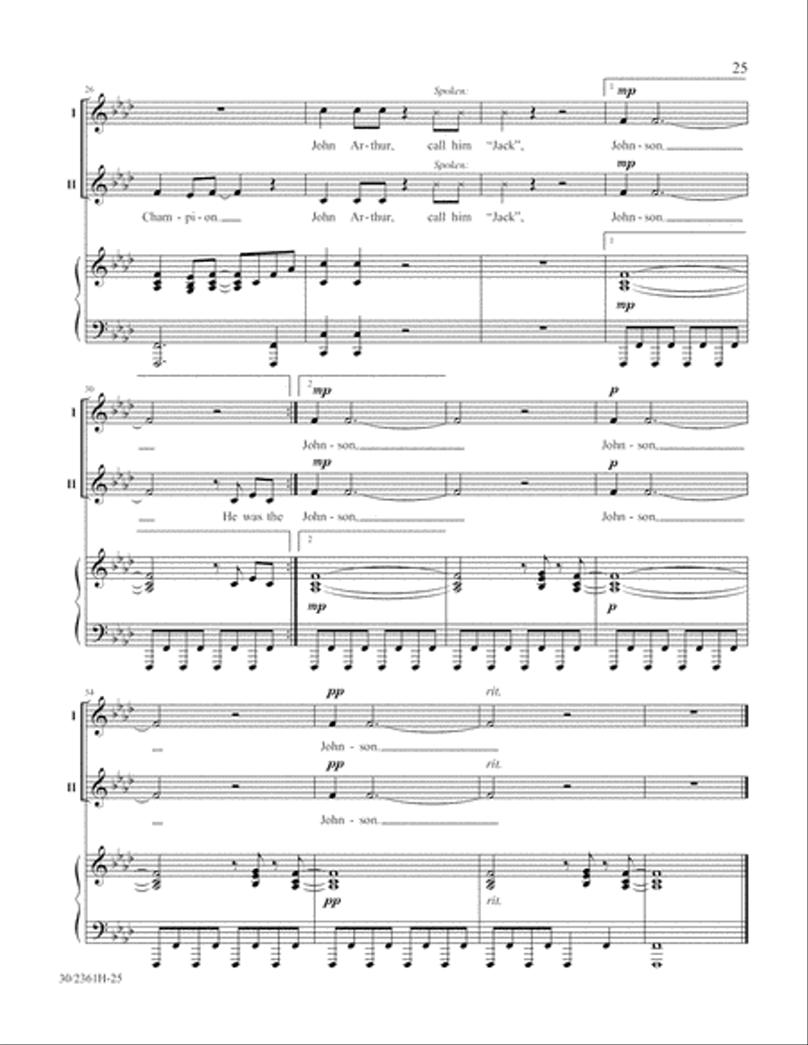Ten Who Counted Ten Who Counted 2-Part scores gallery preview page 26