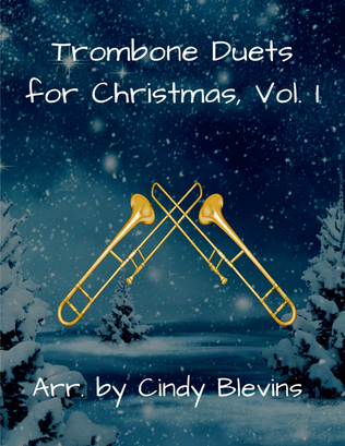 Book cover for Trombone Duets for Christmas, Vol. I
