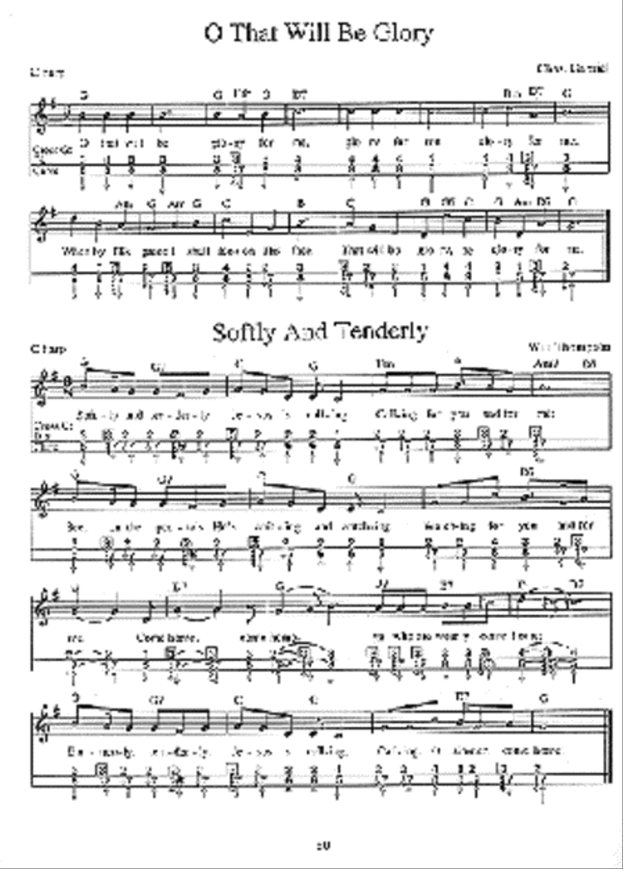 Gospel Harp Gospel Harp Harmonica scores gallery preview page 2