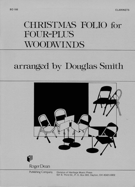 Christmas Folio for Four-Plus Woodwinds - Clarinet