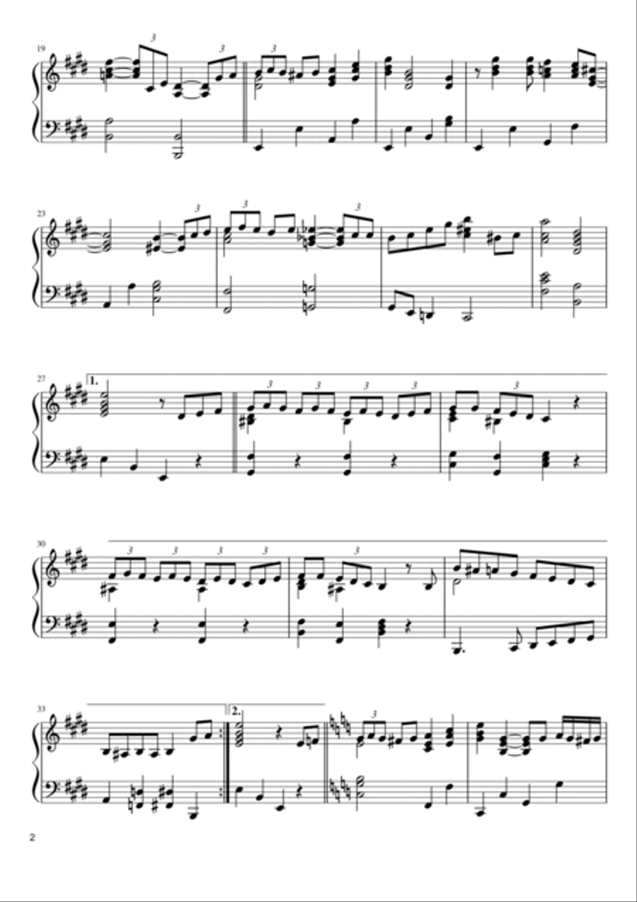 It's Beginning To Look Like Christmas Piano Solo scores gallery preview page 2