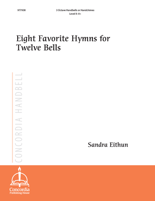 Book cover for Eight Favorite Hymns for Twelve Bells