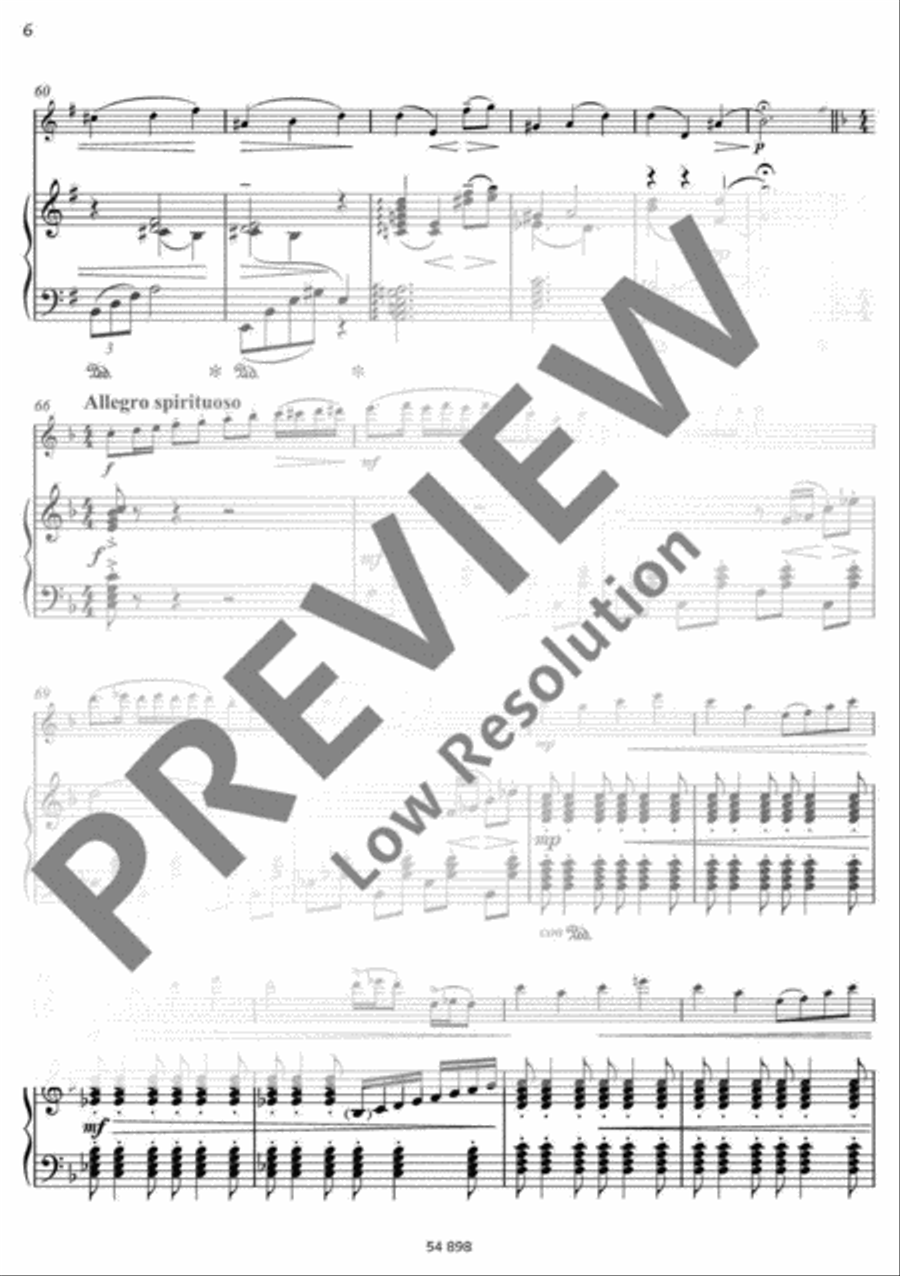 Sérénade populaire Flute Solo scores gallery preview page 7
