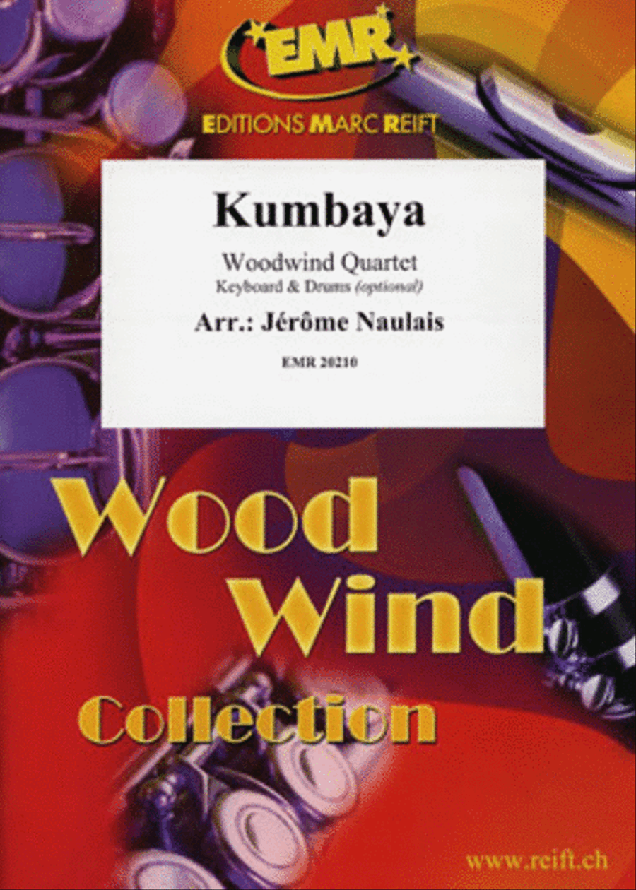 Kumbaya Woodwind Quartet scores gallery preview page 1