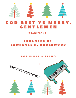 Book cover for God Rest Ye Merry, Gentlemen for Solo Flute