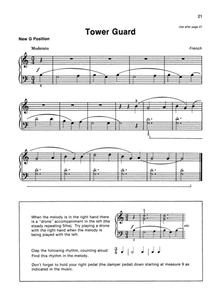 Alfred's Basic Piano Course Folk Song Book, Level 1B