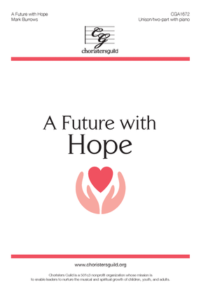 Book cover for A Future with Hope (Unison/Two-part)