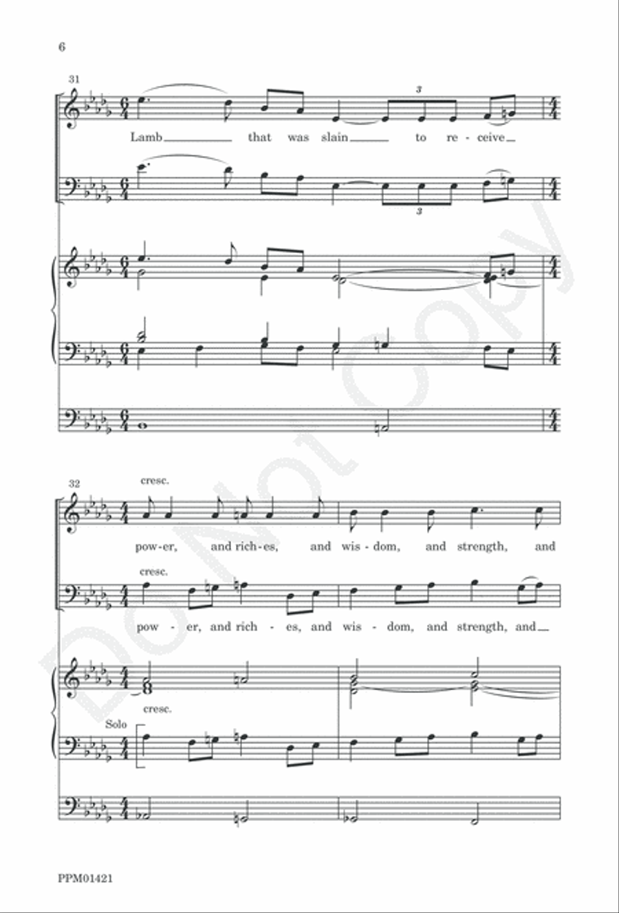 Christ the Lord is King 2-Part scores gallery preview page 9