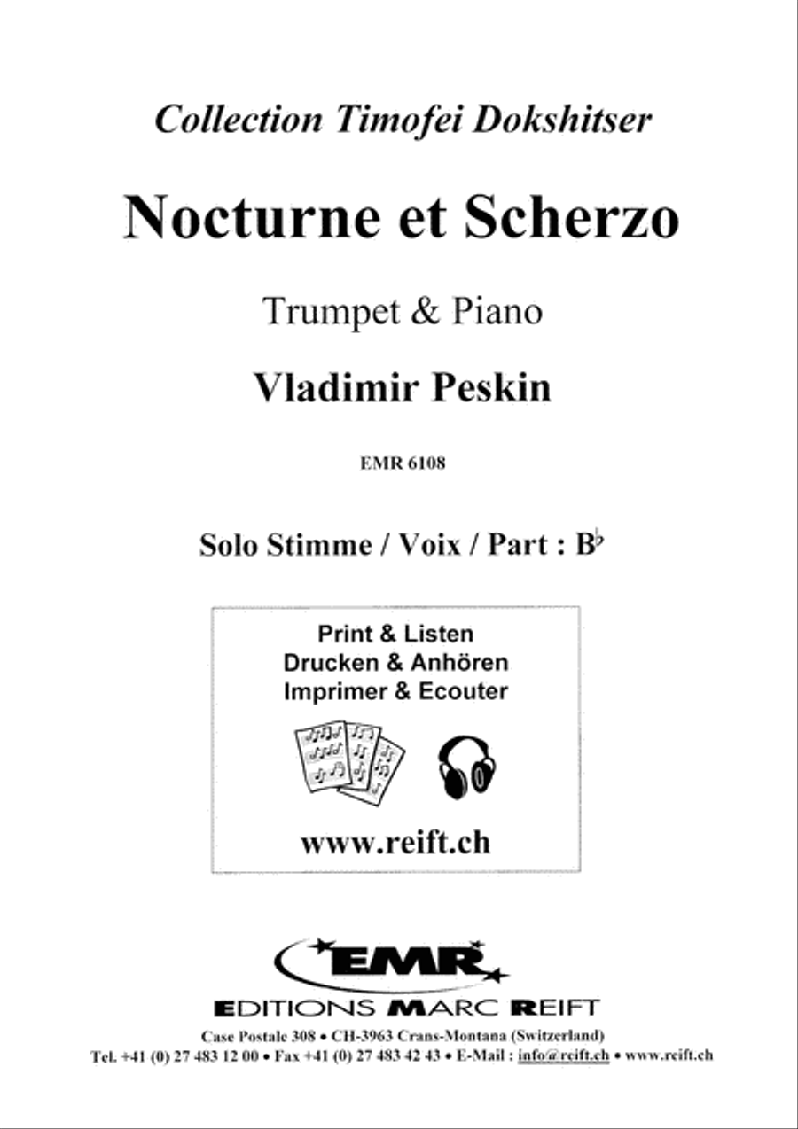 Nocturne & Scherzo Cornet scores gallery preview page 2